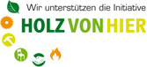 Wir unterstützten die Initiative: Holz von hier