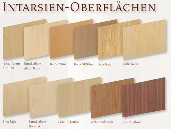 Intarsienoberfl&auml;chen
