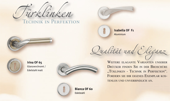 Weißlack Türklinken